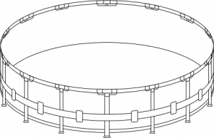 Каркас бассейна Intex Prizm Frame 457х122см