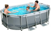 Каркасный бассейн Bestway 5614A 305х200х84 Oval Power Steel Pool